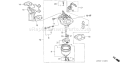 Page C Diagram and Parts List for GX200T Type VPM4 Honda Engine