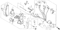 Page E Diagram and Parts List for GX200UT Type TXU Honda Engine