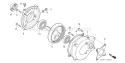 Page R Diagram and Parts List for GX200U Type HXU Honda Engine