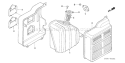 Page Q Diagram and Parts List for GX200U Type VENN - VIN# GCAJK-1000001 Honda Engine