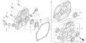 Page E Diagram and Parts List for GX200U Type HXU Honda Engine
