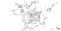Page G Diagram and Parts List for GX200U Type HXU Honda Engine