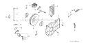 Page O Diagram and Parts List for GX200 Type SM12 Honda Engine