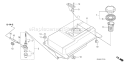 Page L Diagram and Parts List for GX200 Type VEN2 Honda Engine