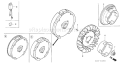 Page J Diagram and Parts List for GX200 Type QXB2 - VIN# GCAE-1000001-1899999 Honda Engine