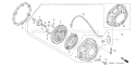 Page Q Diagram and Parts List for GX200 Type SD/A - VIN# GCAE-1900001 Honda Engine