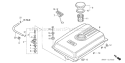 Part Location Diagram of 06111-ZE2-R31 Honda Gasket Kit