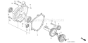 Page Q Diagram and Parts List for GX240K1 Type HA - VIN# GC04-3000001-4399999 Honda Engine