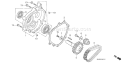 Page Q Diagram and Parts List for GX240K1 Type LX Honda Engine