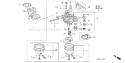 Page C Diagram and Parts List for GX240K1 Type QT Honda Engine