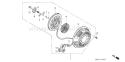 Page O Diagram and Parts List for GX240K1 Type VXP/A - VIN# GDAC-1100001 Honda Engine