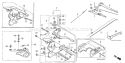 Page D Diagram and Parts List for GX240K1 Type VXP/A - VIN# GDAC-1100001 Honda Engine