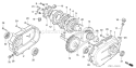 Page R Diagram and Parts List for GX240U1 Type RA2 Honda Engine
