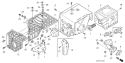 Part Location Diagram of 18320-ZF6-W02 Honda ProteCTor- Muffler - 100Db