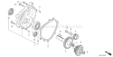 Part Location Diagram of 11500-Z8S-620 Honda Cover Assembly.- Reduction Case