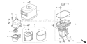 Page A Diagram and Parts List for GX240UT1 Type QXC9 - VIN# GCATT-1000001 Honda Engine