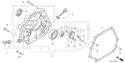 Page F Diagram and Parts List for GX240UT1 Type QAR2 - VIN# GCATT-1000001 Honda Engine