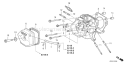 Page I Diagram and Parts List for GX240UT1 Type QAR2 - VIN# GCATT-1000001 Honda Engine