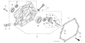 Page D Diagram and Parts List for GX240 Type HA Honda Engine