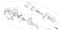 Part Location Diagram of 31233-ZE2-003 Honda Insulator