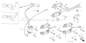 Part Location Diagram of 36101-ZE2-000 Honda Wire- Stop Switch