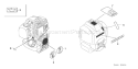Part Location Diagram of 87601-Z4A-830 Honda Mark- Type - T3