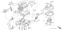 Page D Diagram and Parts List for GX25T Type HUT - VIN# GCANT-1000001 Honda Engine