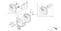 Page I Diagram and Parts List for GX25T Type HUT - VIN# GCANT-1000001 Honda Engine