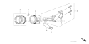 Page O Diagram and Parts List for GX270UH Type QXC9 - VIN# GCAGH-1000001 Honda Engine