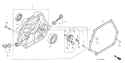 Page E Diagram and Parts List for GX270UH Type QXC9 - VIN# GCAGH-1000001 Honda Engine