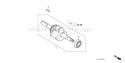 Page F Diagram and Parts List for GX270UH Type QXC9 - VIN# GCAGH-1000001 Honda Engine