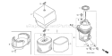 Page A Diagram and Parts List for GX270RT Type VWA2 - VIN# GCAJT-1163870 Honda Engine