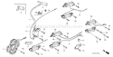 Page L Diagram and Parts List for GX270U Type VSD9 Honda Engine