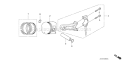 Page Q Diagram and Parts List for GX270U Type VSD9 Honda Engine