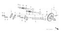 Page B Diagram and Parts List for GX270U Type VSD9 Honda Engine