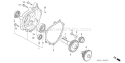 Part Location Diagram of 23220-ZE3-640 Honda Countershaft