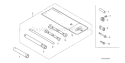 Page R Diagram and Parts List for GX340K1 Type EDN2 - VIN# GC05-2000001-3599999 Honda Engine
