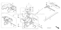 Page D Diagram and Parts List for GX340K1 Type SXP - VIN# GC05-2000001-3599999 Honda Engine