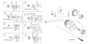 Page F Diagram and Parts List for GX340K1 Type SXP - VIN# GC05-2000001-3599999 Honda Engine