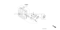 Page I Diagram and Parts List for GX340R1 Type EDS2 - VIN# GCAMK-1000001 Honda Engine