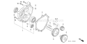 Page R Diagram and Parts List for GX340U1 Type HA2 - VIN# GCAMK-1000001 Honda Engine