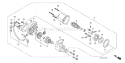Page R Diagram and Parts List for GX340UT1 Type QNR2 - VIN# GCAVT-1000001 Honda Engine