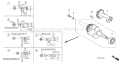 Page F Diagram and Parts List for GX340UT1 Type VA2 - VIN# GCAVT-1000001 Honda Engine