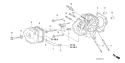 Page H Diagram and Parts List for GX340UT1 Type VA2 - VIN# GCAVT-1000001 Honda Engine
