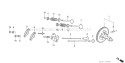 Page B Diagram and Parts List for GX340 Type STP - VIN# GC05-1000001-1469766 Honda Engine