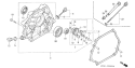 Part Location Diagram of 11381-ZE3-801 Honda Gasket- Case Cover