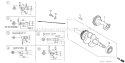 Part Location Diagram of 13351-ZE3-000 Honda Weight- Balancer