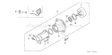 Part Location Diagram of 22260-VK4-M03 Honda Housing Assembly- Clutch
