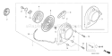 Page K Diagram and Parts List for GX35NT Type T3 - VIN# GCAST-1000001 Honda Engine
