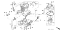 Page D Diagram and Parts List for GX35NT Type T3 - VIN# GCAST-1000001 Honda Engine